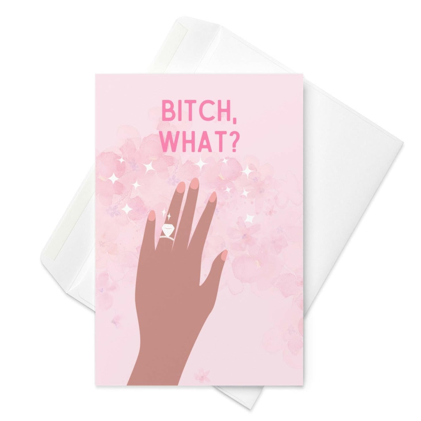 Bitch what funny greeting card - Not Your Granny's Greetings