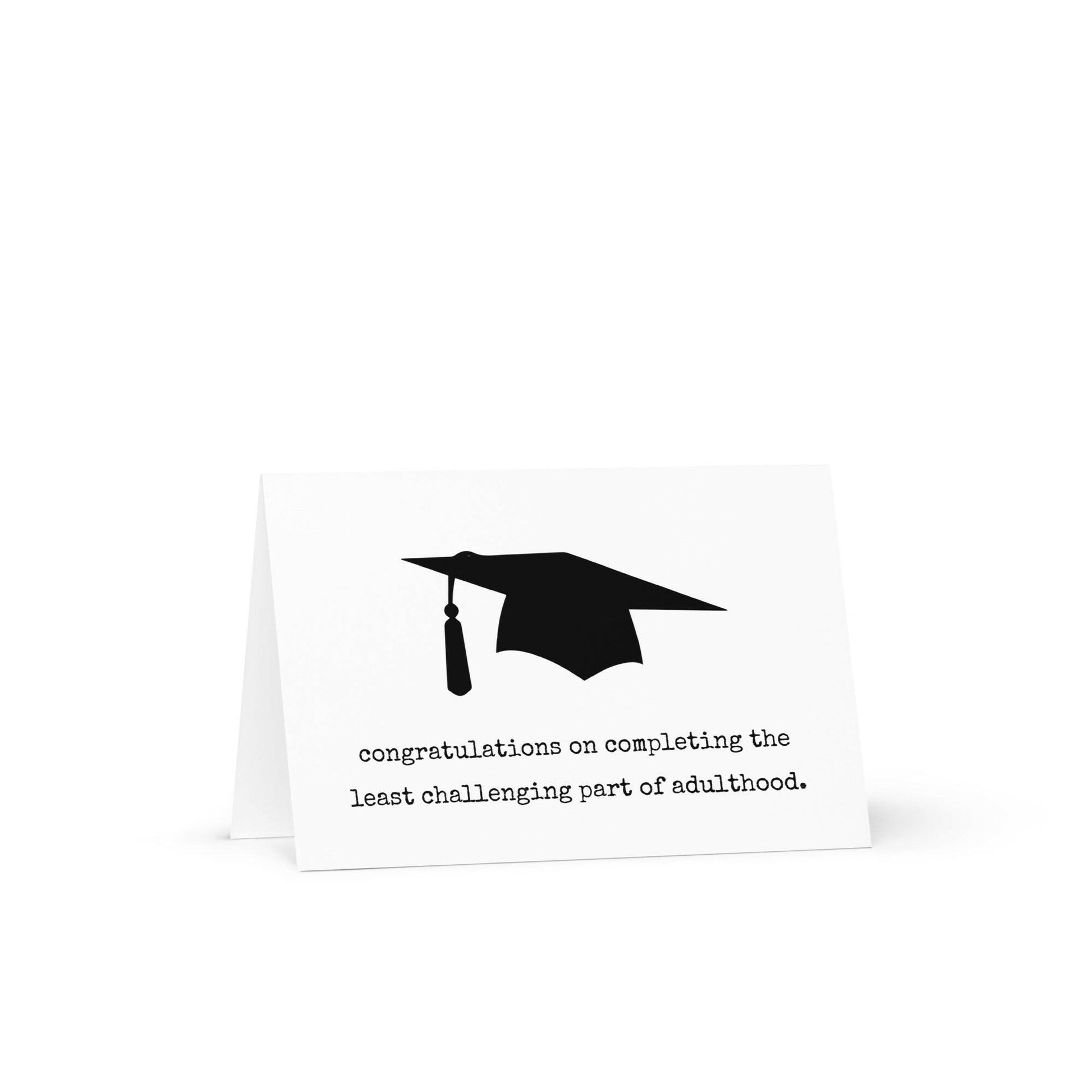 Congrats Funny Graduation Greeting Card - Not Your Granny's Greetings