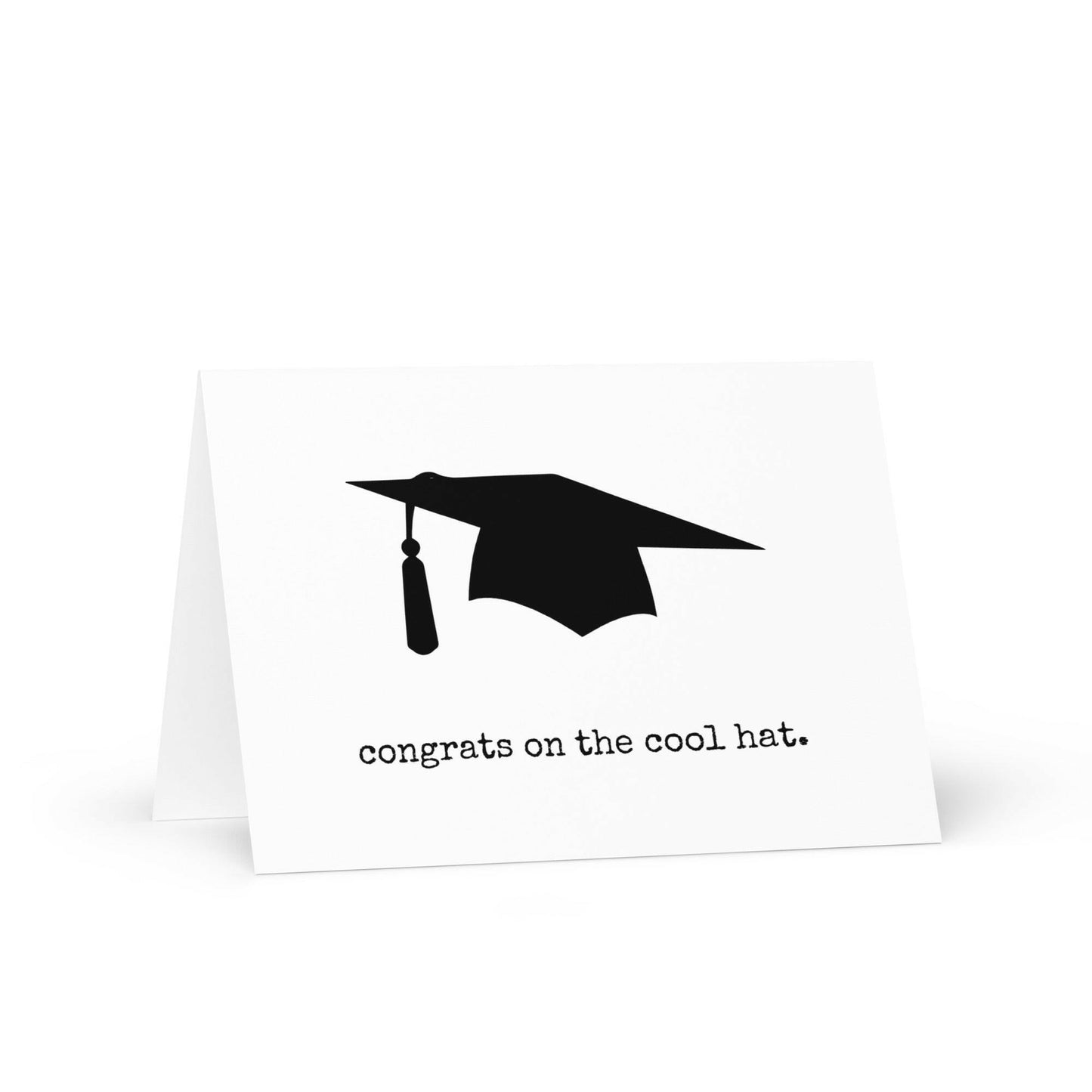 Congrats on the Cool Hat Funny Graduation Greeting Card - Not Your Granny's Greetings