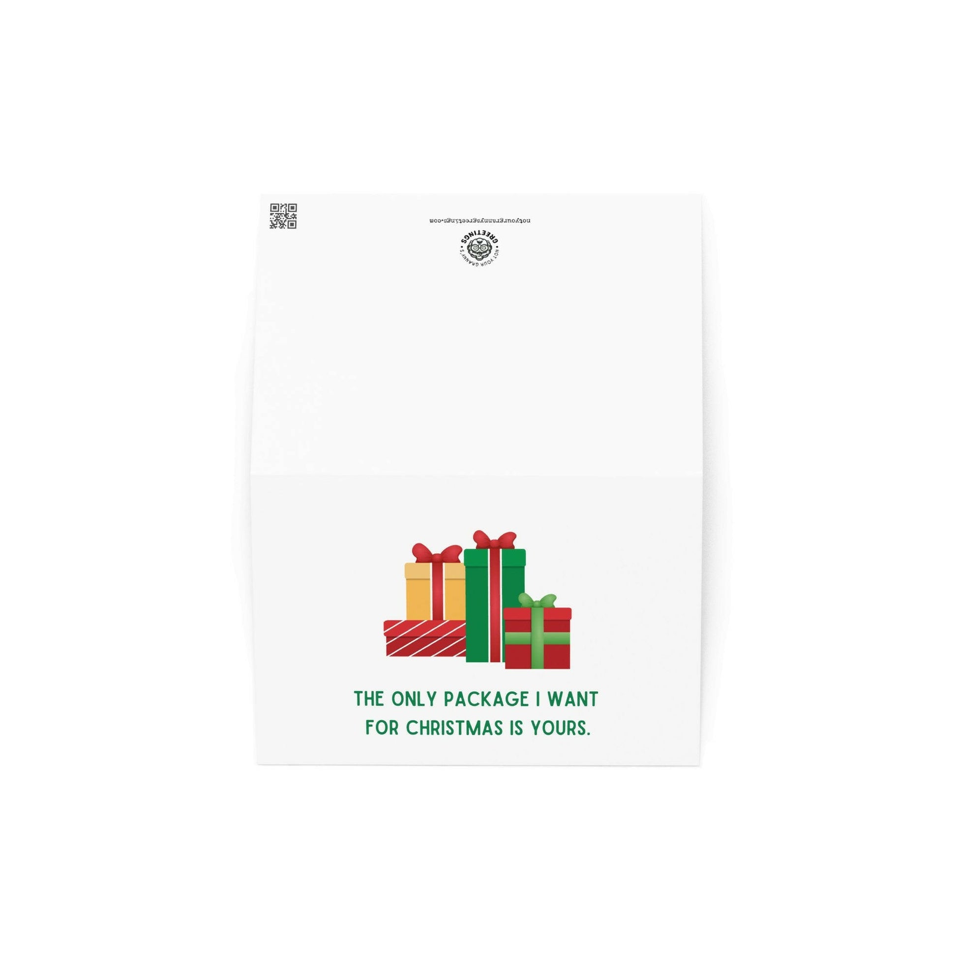 Funny Christmas Card - Not Your Granny's Greetings