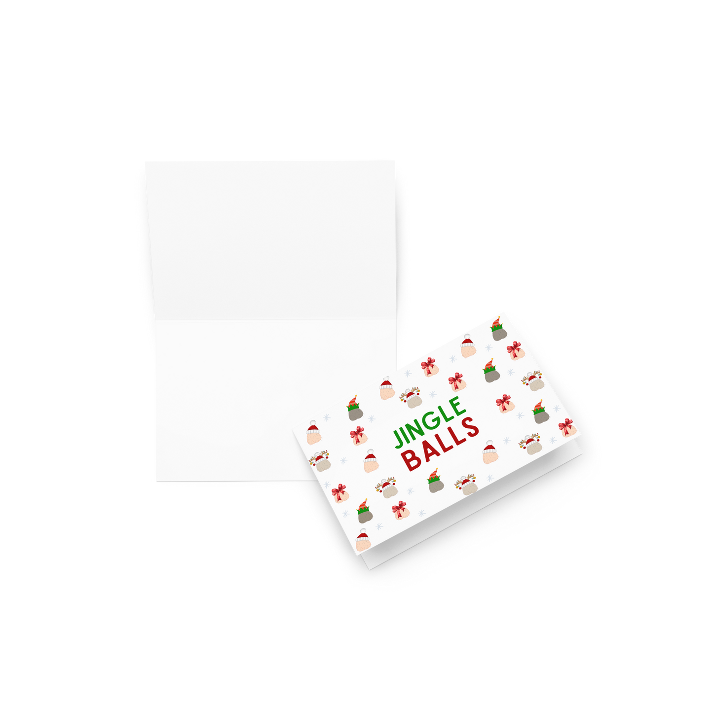 Jingle Balls Funny Christmas Card