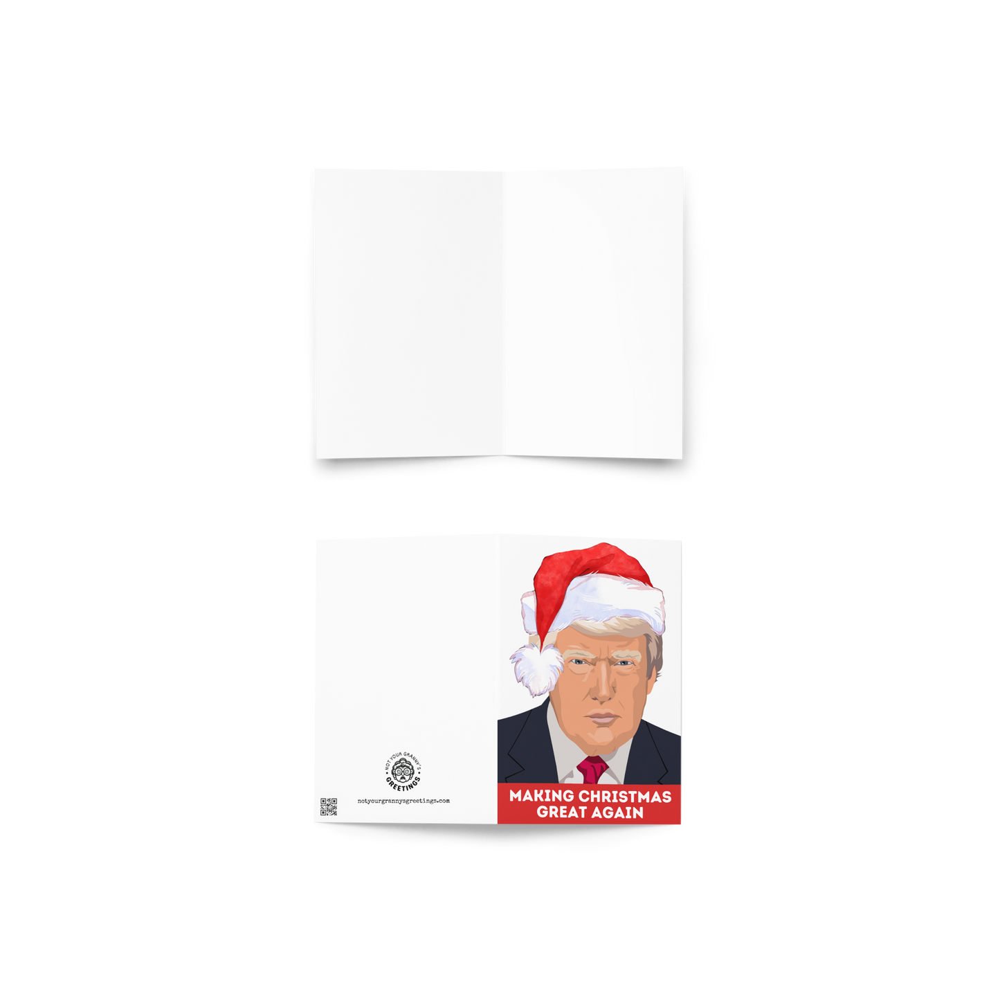 Making Christmas Great Again Funny Christmas Cards