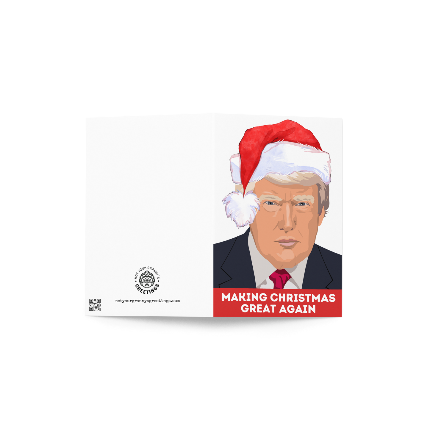 Making Christmas Great Again Funny Christmas Cards