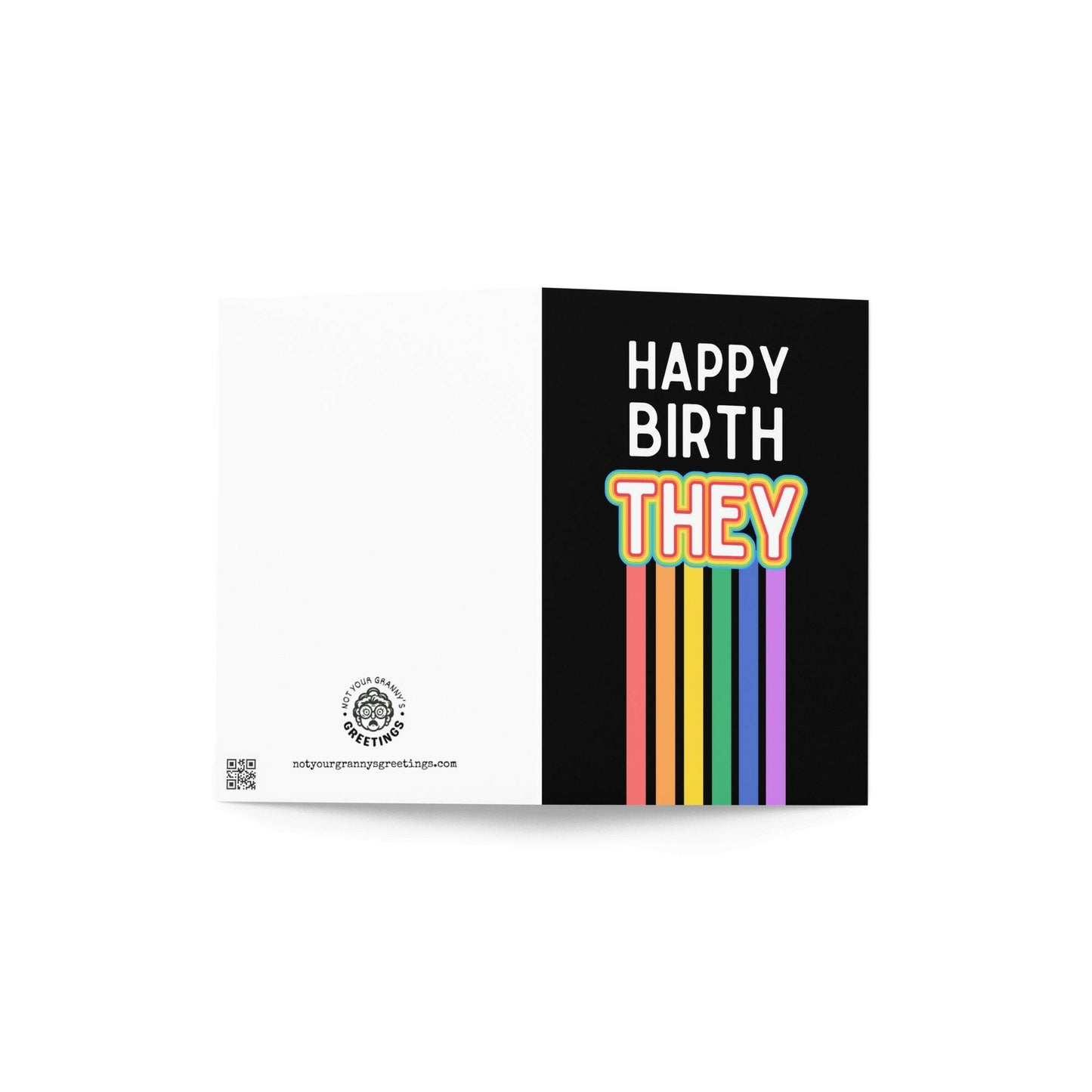 Happy birth they greeting card - Not Your Granny's Greetings