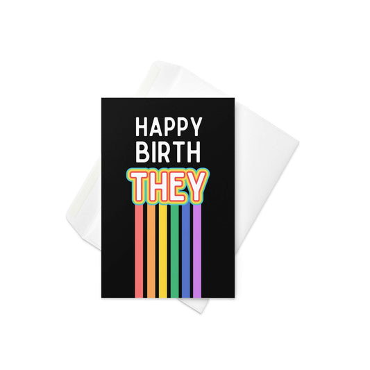 Happy birth they greeting card - Not Your Granny's Greetings