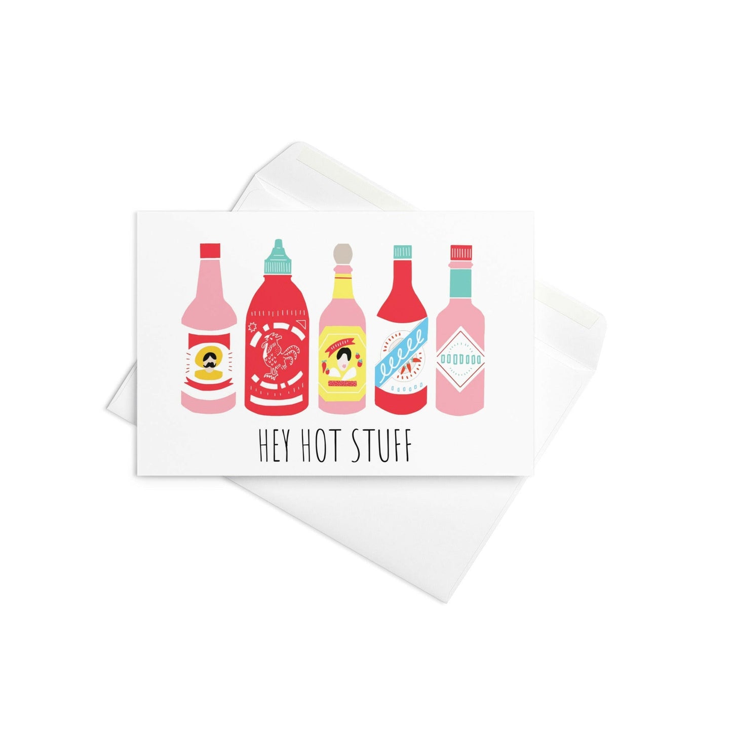 Hey hot stuff greeting card - Not Your Granny's Greetings