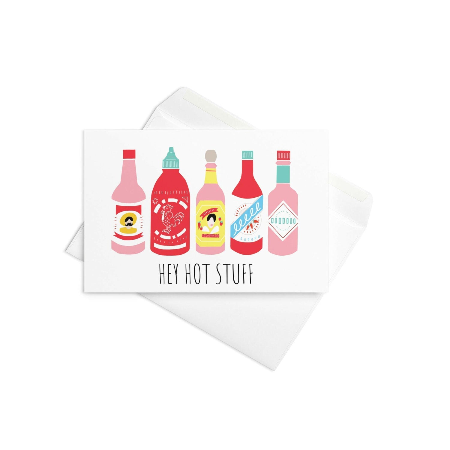 Hey hot stuff greeting card - Not Your Granny's Greetings