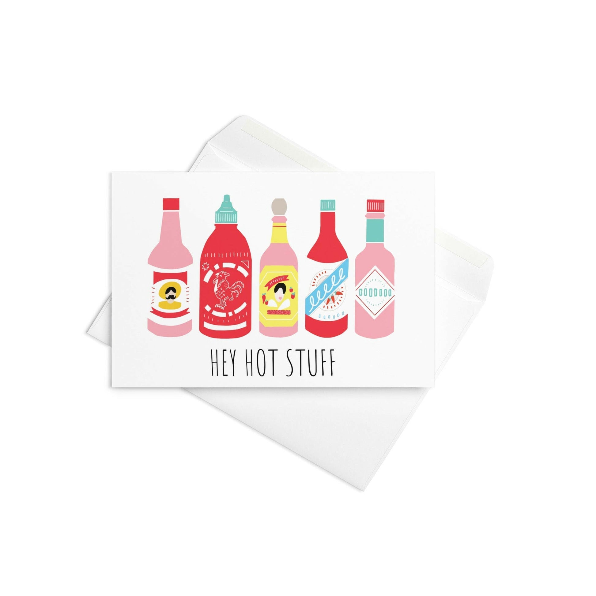 Hey hot stuff greeting card - Not Your Granny's Greetings