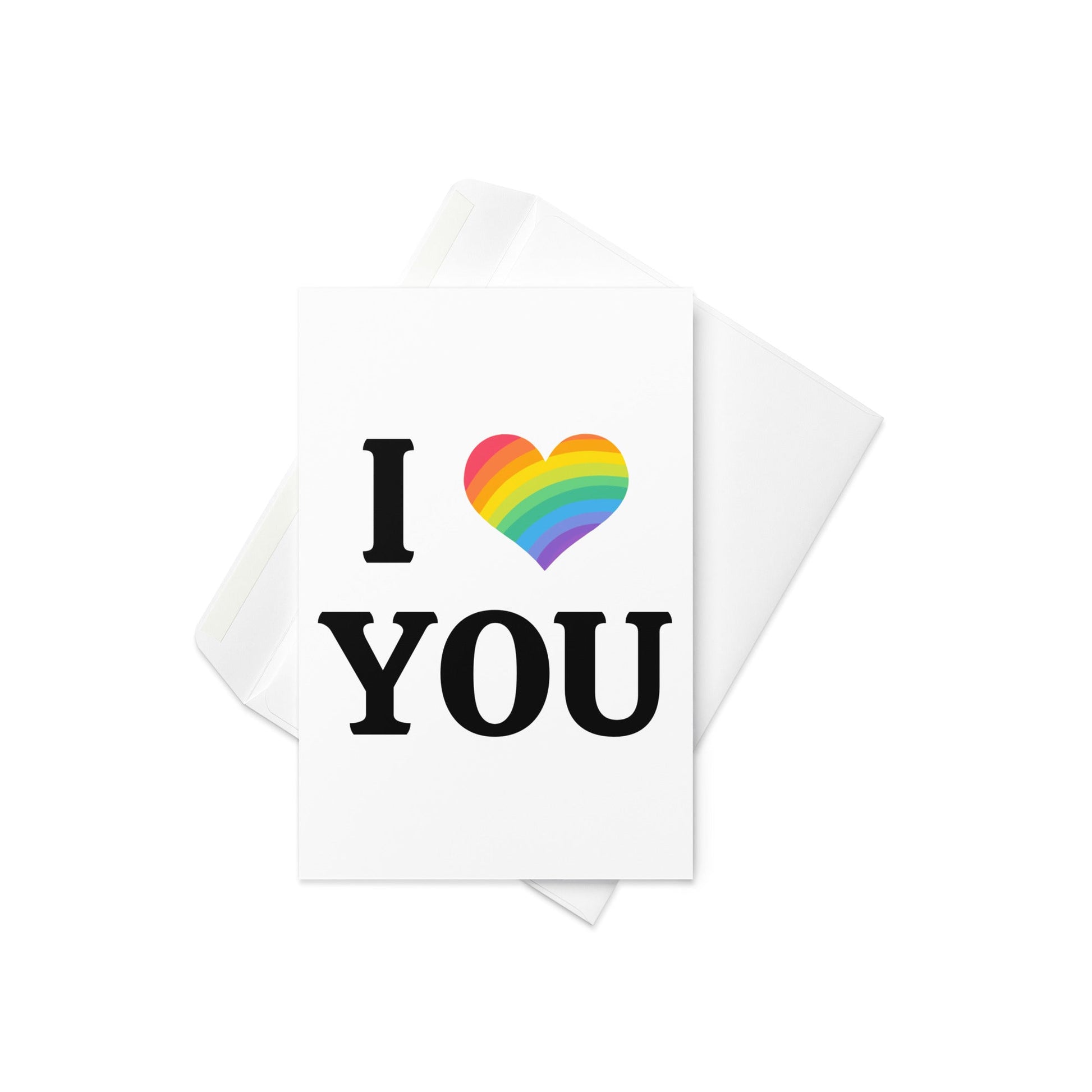 I heart you greeting card - Not Your Granny's Greetings