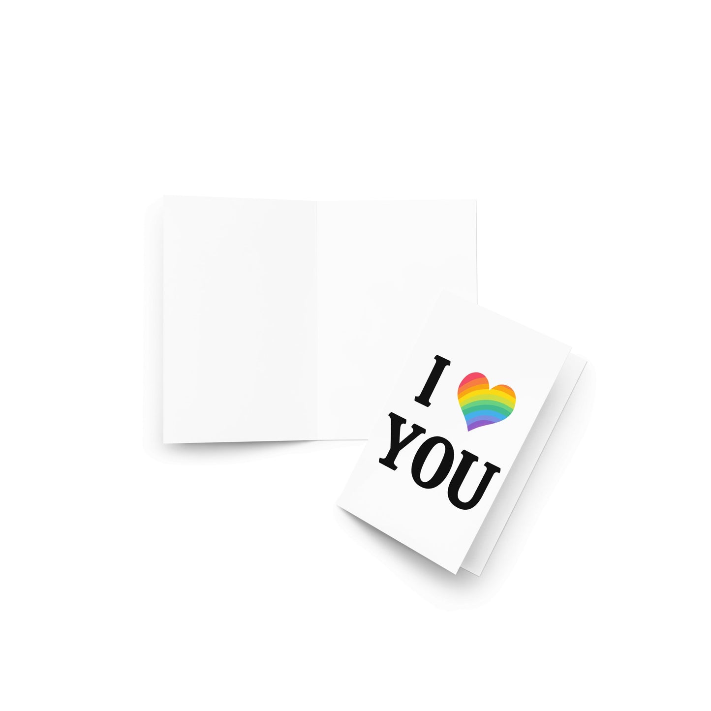 I heart you greeting card - Not Your Granny's Greetings