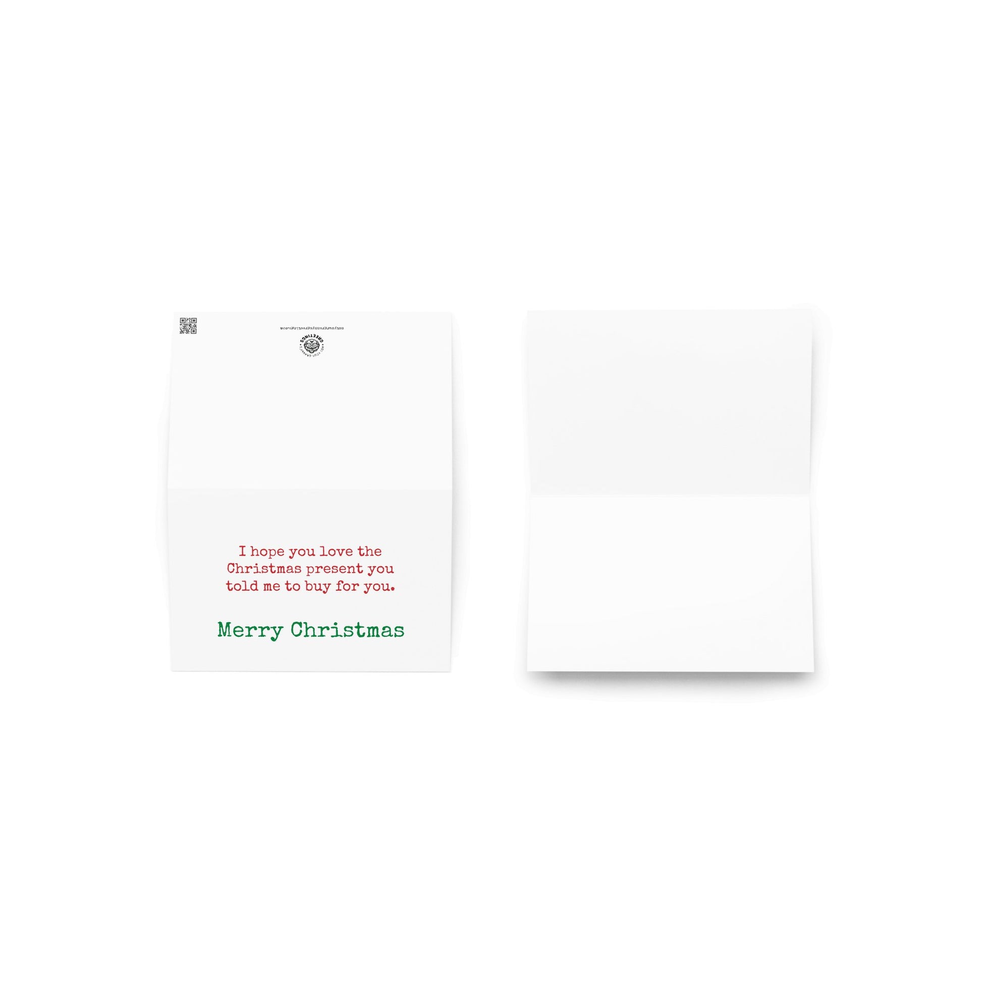 I hope you love the Christmas gift funny greeting card - Not Your Granny's Greetings