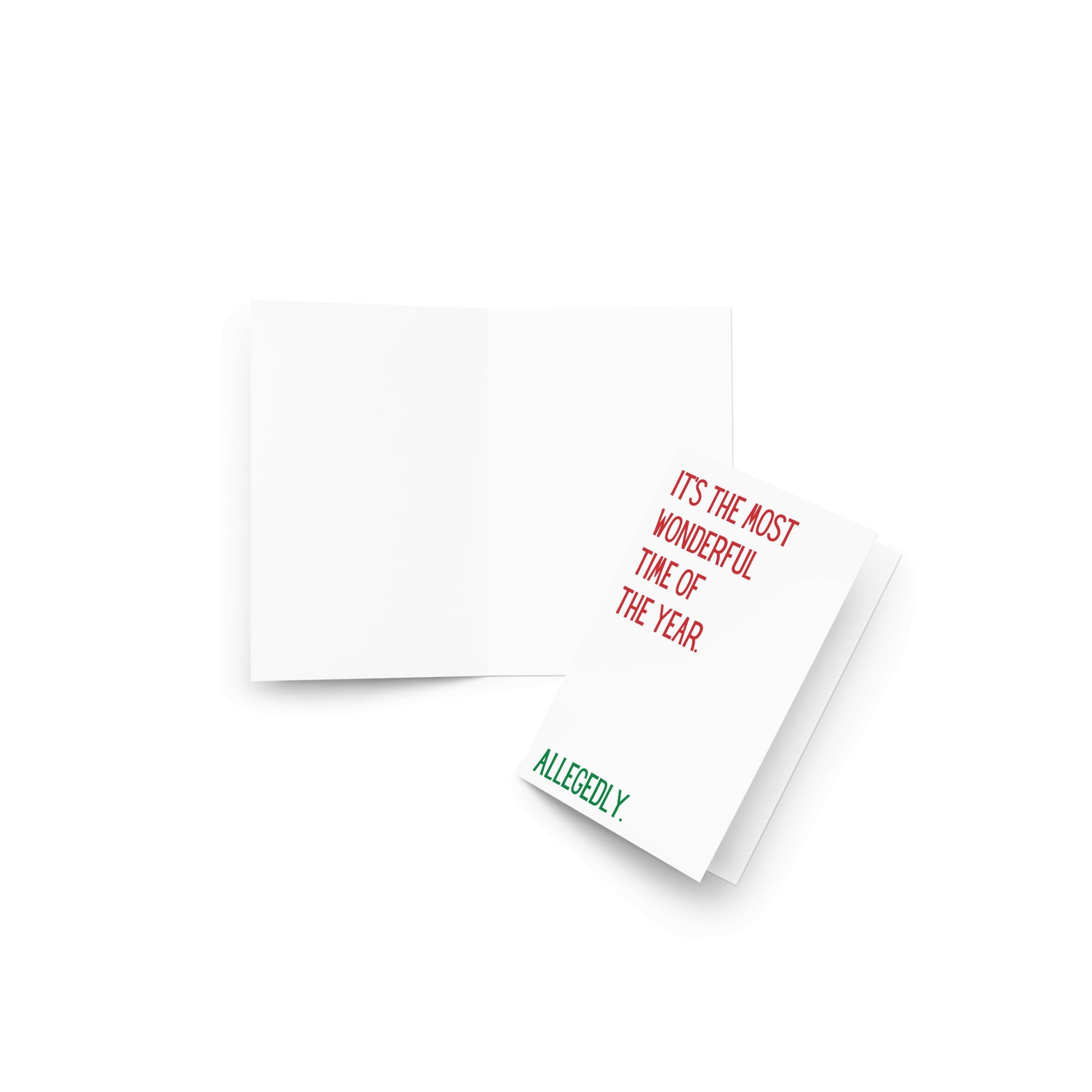 It's the most wonderful time of the year funny greeting card - Not Your Granny's Greetings