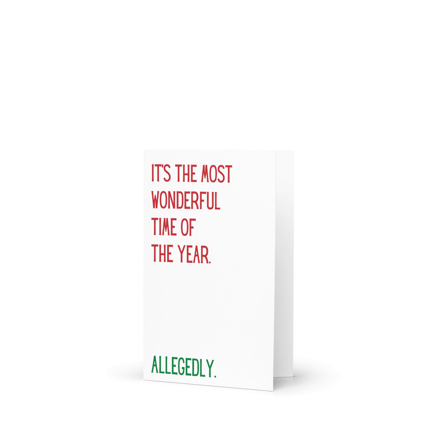 It's the most wonderful time of the year funny greeting card - Not Your Granny's Greetings