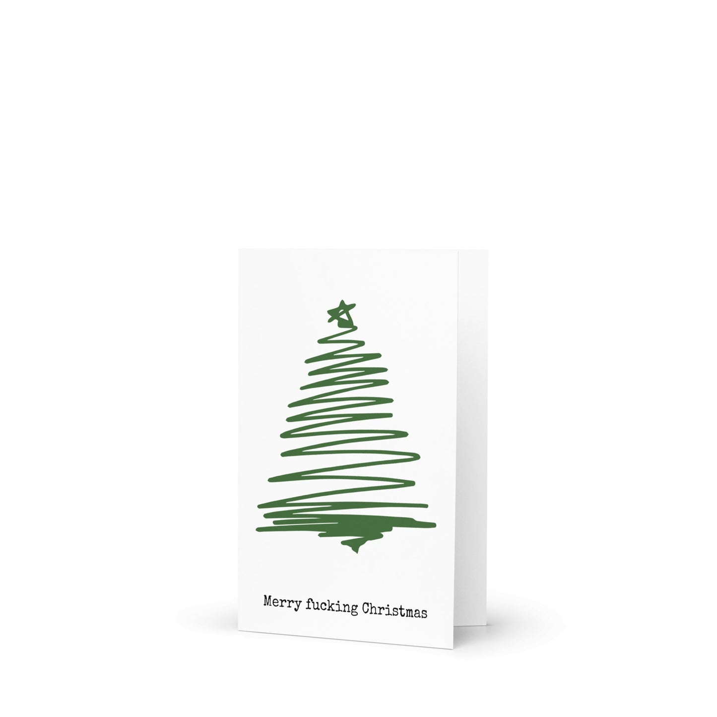 Merry fucking Christmas funny greeting card - Not Your Granny's Greetings