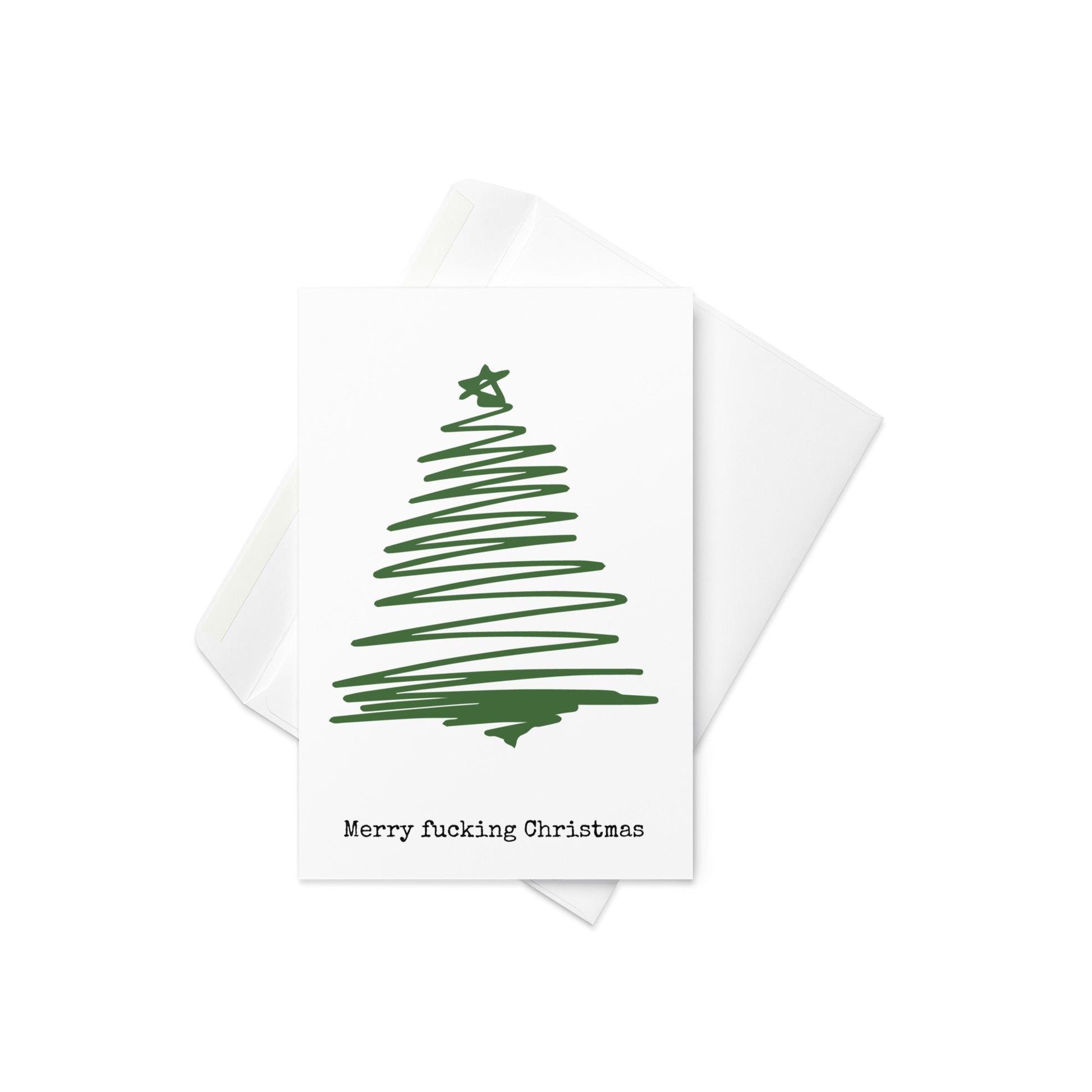 Merry fucking Christmas funny greeting card - Not Your Granny's Greetings