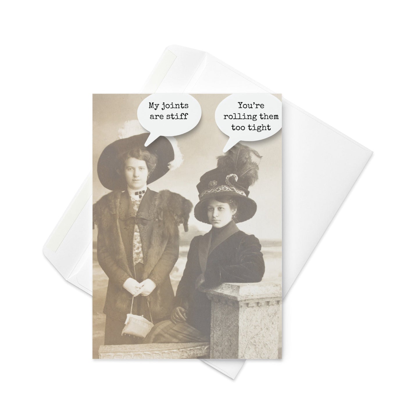 My joints are tight funny greeting card - Not Your Granny's Greetings