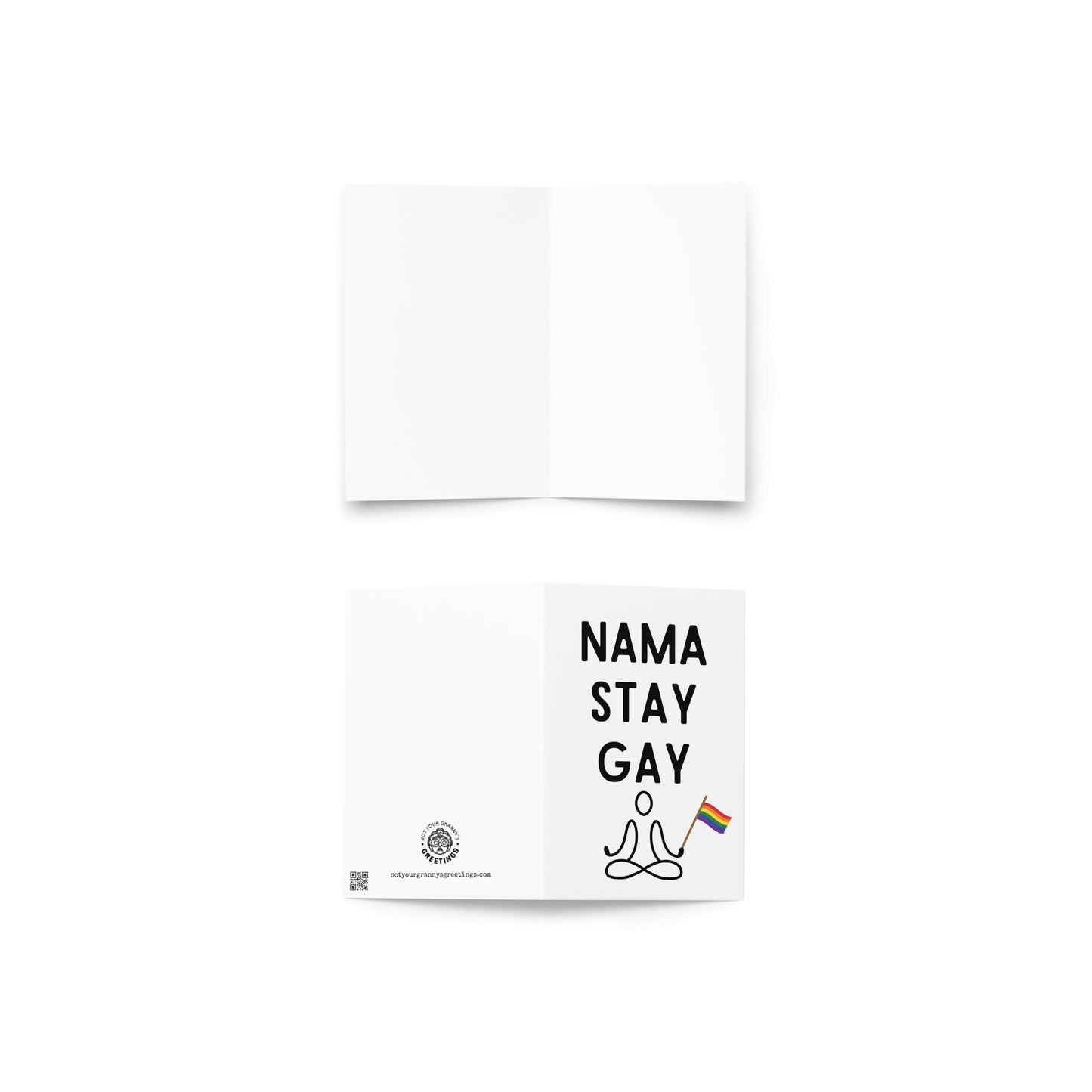 Nama stay gay funny greeting card - Not Your Granny's Greetings