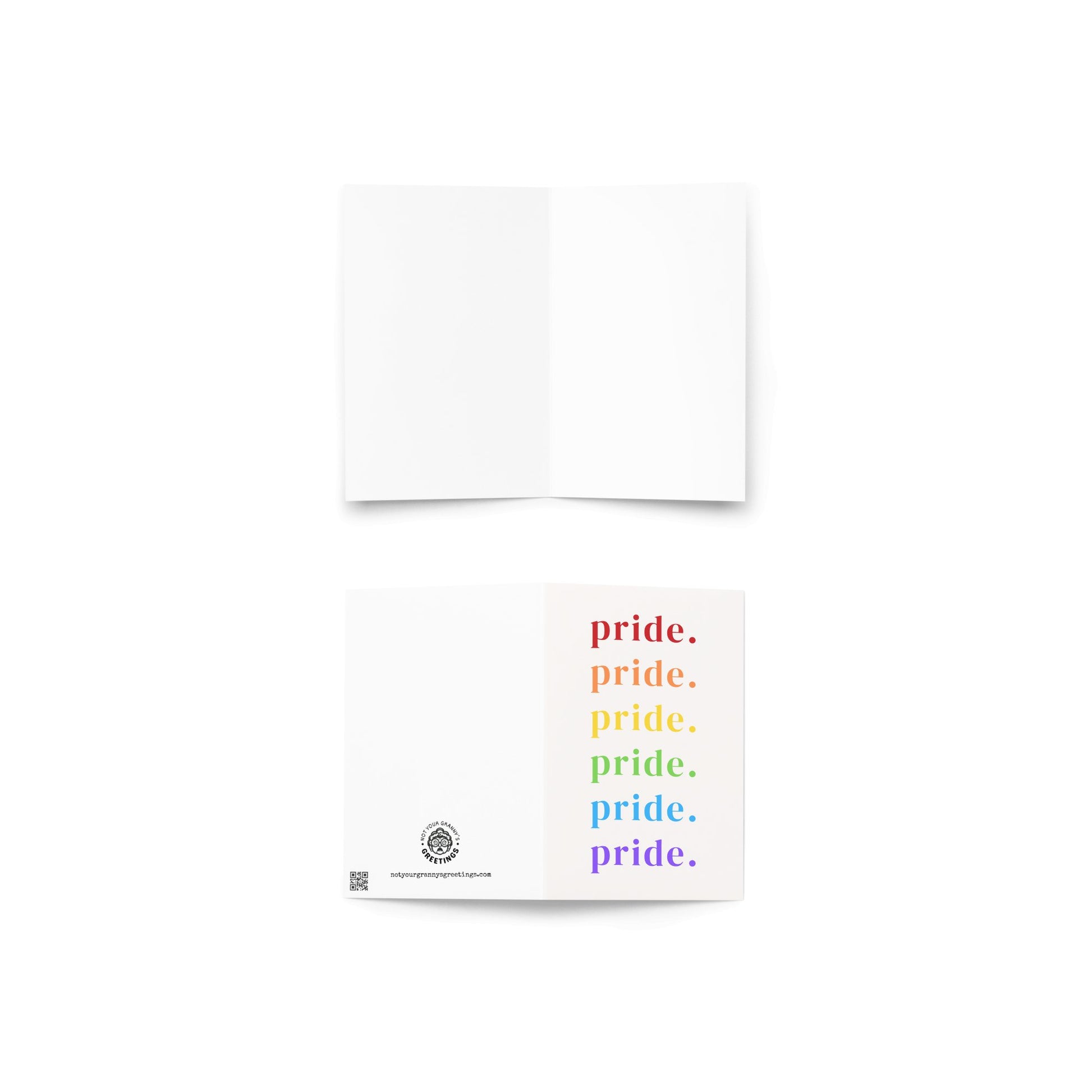 Pride greeting card - Not Your Granny's Greetings