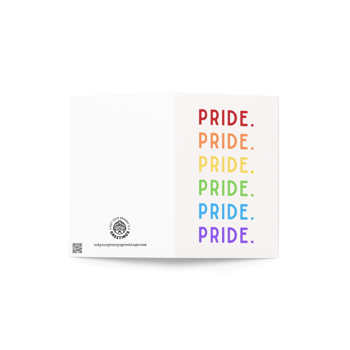 Pride greeting card - Not Your Granny's Greetings