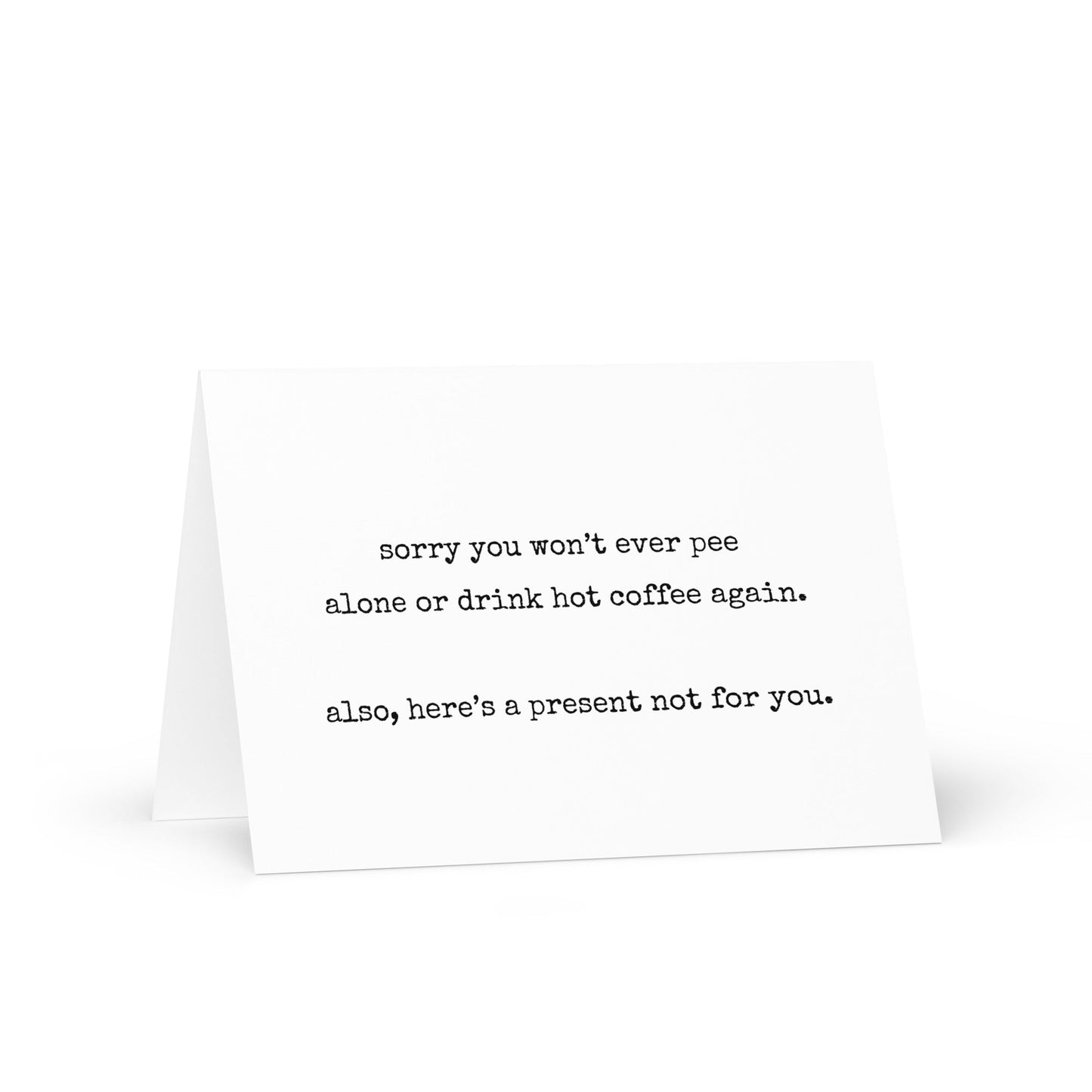 Sorry you won't be able to funny greeting card - Not Your Granny's Greetings